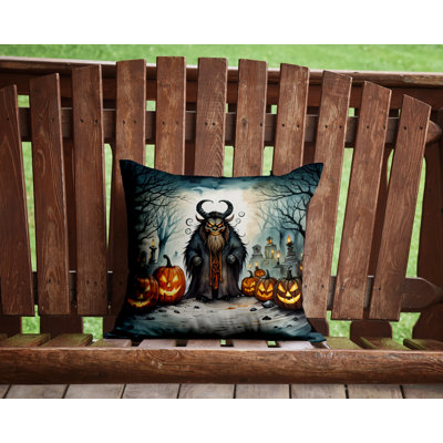 More Spooky Halloween Other/No Pattern Outdoor Throw Pillow