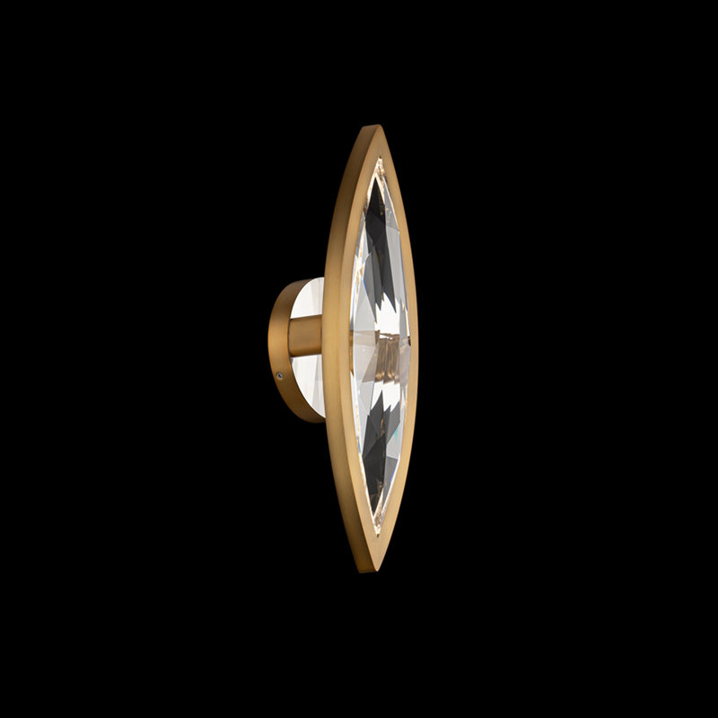 Marchesa 1 Light Crystal LED Wall Sconce