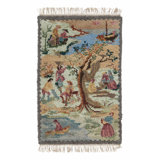 Vintage One-of-a-Kind 3'8" X 5'9" Hand Knotted Area Rug