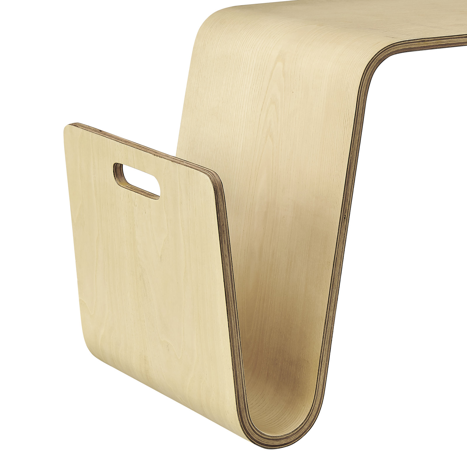 Meiko Abstract End Table, Natural