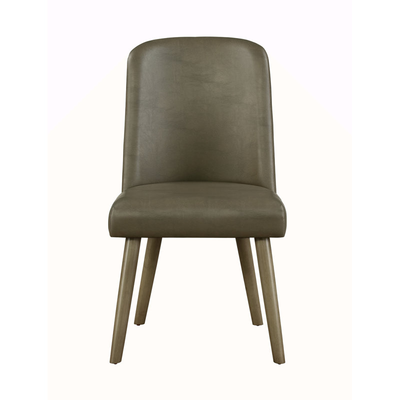Cuir synthétique et chaise d'appoint