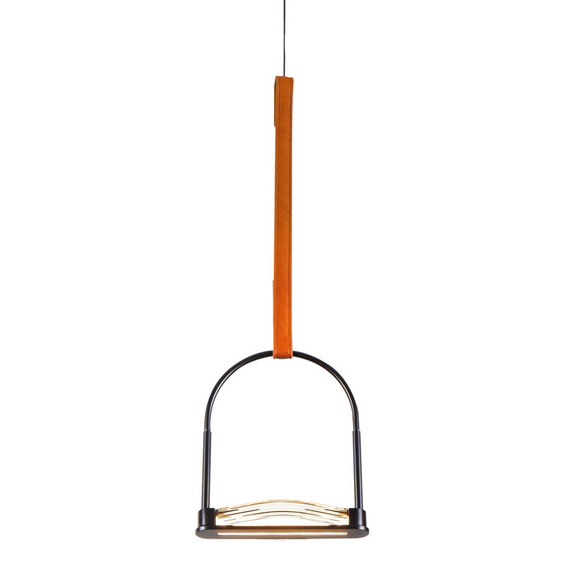 Luminaire suspendu en verre 1 lumière Ravenna