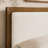 Luca Solid Wood Boucle Upholstered Headboard Bed Frame-131499531-131499533