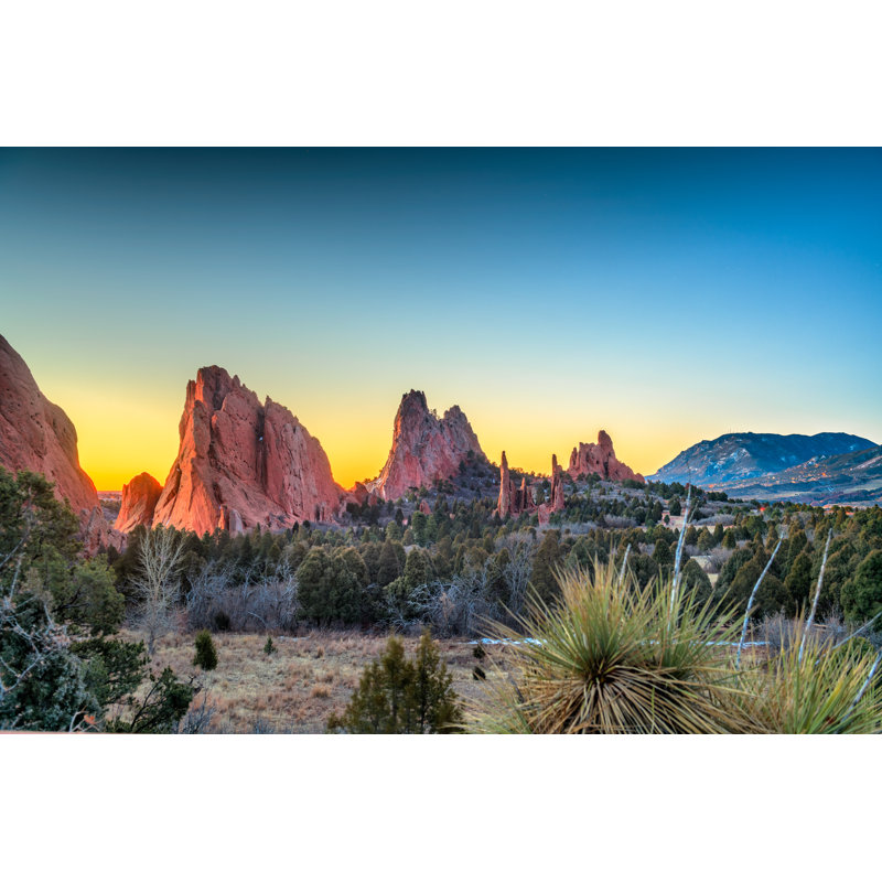 Garden Of The Gods by Sean Pavone - Wrapped Canvas Print, 30cm H x 46cm W x 3.8cm D