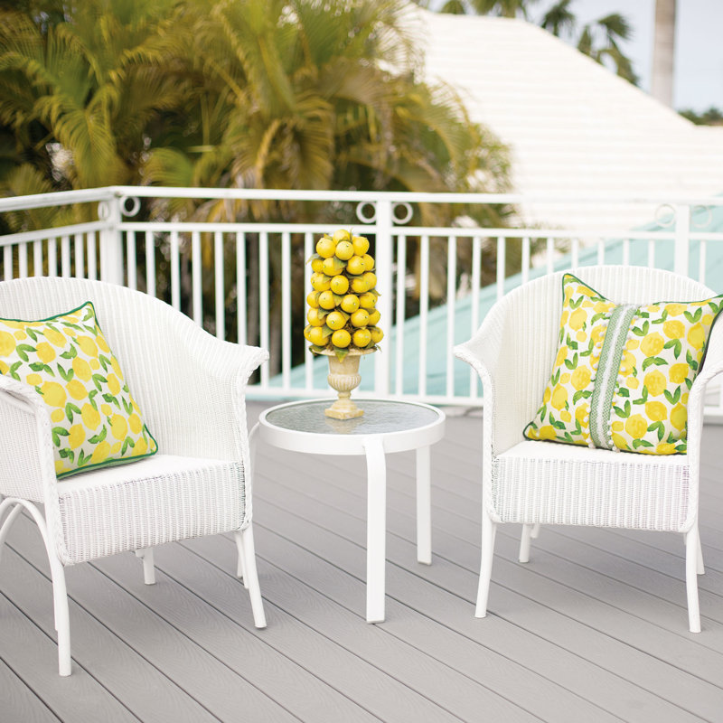 Outdoor Square Indoor/Outdoor Pillow Cover & Insert