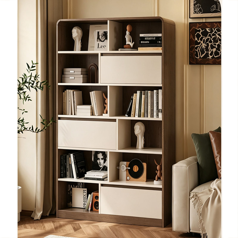 Bibliothèque simple sur pied