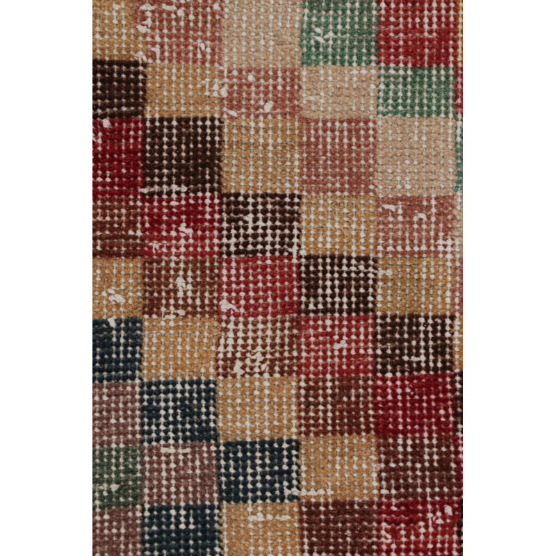 One-of-a-Kind 2'4"x7'10" Hand Knotted Area Rug