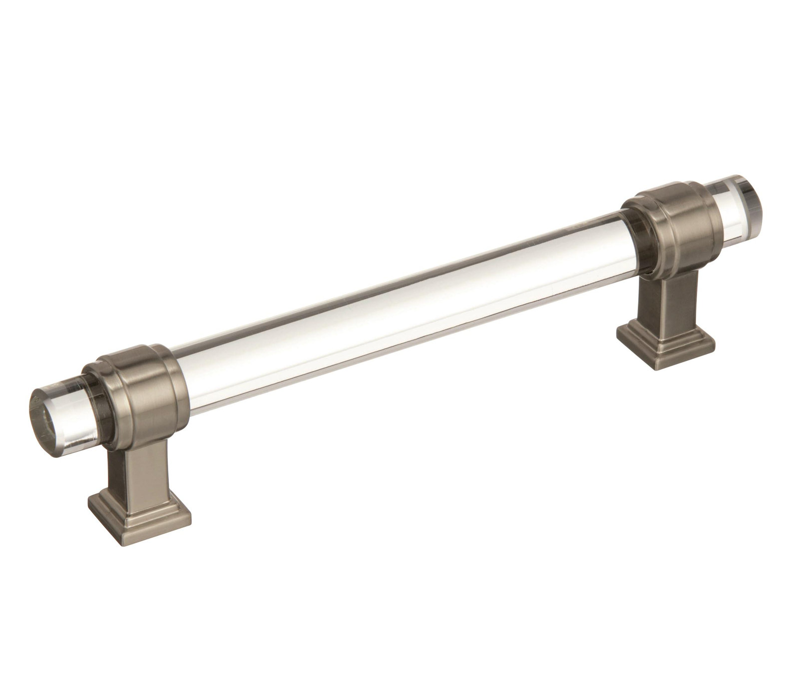 Amerock Glacio Bar Pull, 5 1/16", Satin Nickel