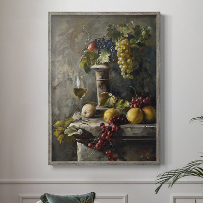Reproduction encadrée FLORAL Series DCCxxxi - bois massif