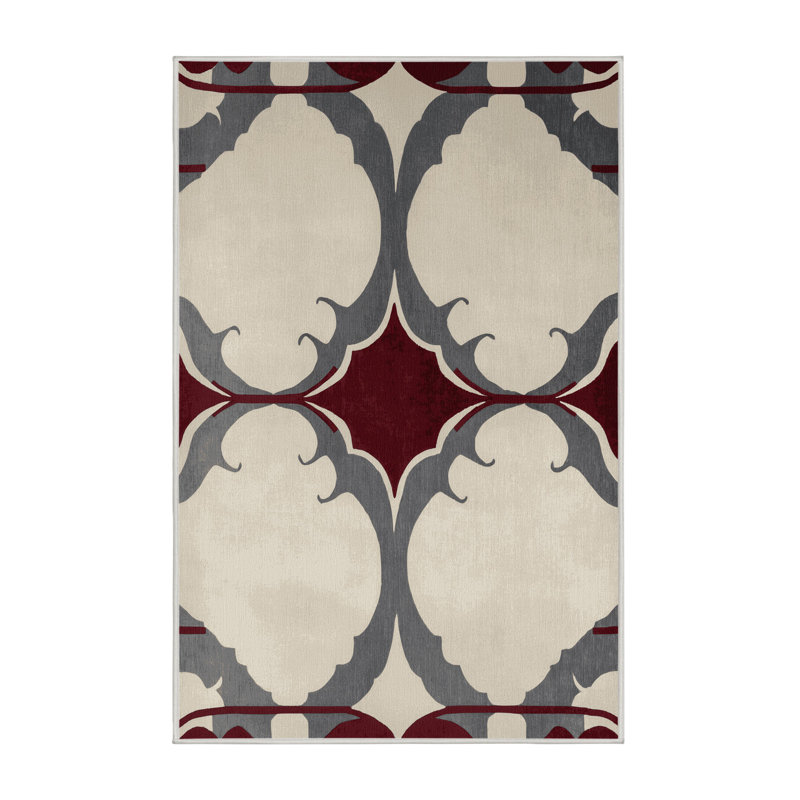 Pattern Intertwine Rug, Rectangle 3' x 5'