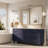 Bathroom Mirror with 1.2" Thick Aluminum Alloy Frame,Wall Mirror with Tempered Glass,Accent Mirror for Entryway,Dining Room,Bedroom-641160433-641160393