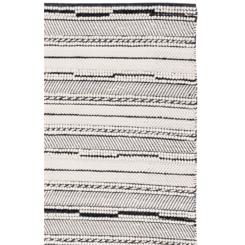 Tapis noir / ivoire Judsonia 281, Rectangle 9 pi x 12 pi
