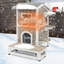 Abri d'extérieur pour chat avec plateforme