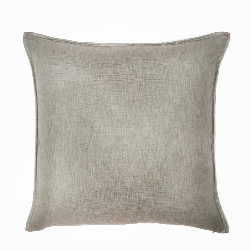 Feather Throw Pillow, Thundercloud