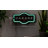 17.25" Daddy's Garage Green LED Neon Style Wall Sign