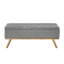 Banc de rangement en lin Leaysia-1538342538
