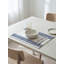 Napperon rayé bleu marine-179589820