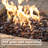 Seeker Square Concrete Propane Fire Pit Table with Hidden Fuel Tank