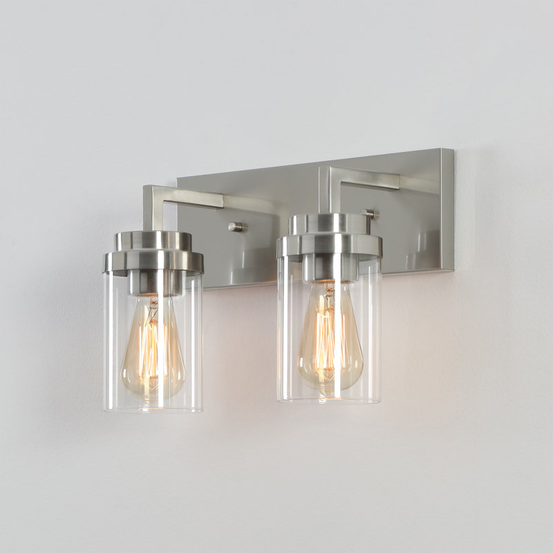 Mechthilde Dimmable Vanity Light, Silver, 2