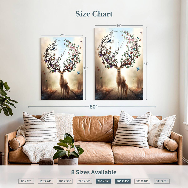 Kelan Seasons Change, 39" H x 26" W