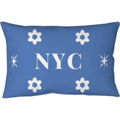 Coussin intérieur / extérieur New York Basketball Colors 