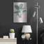 «Pink Palms 1» par Stellar Design Studio, art mural en métal, 16 po x 24 po-1561414282