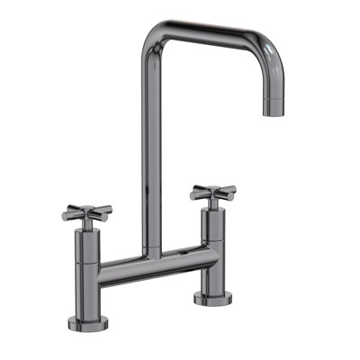 East Square Kitchen Bridge Faucet