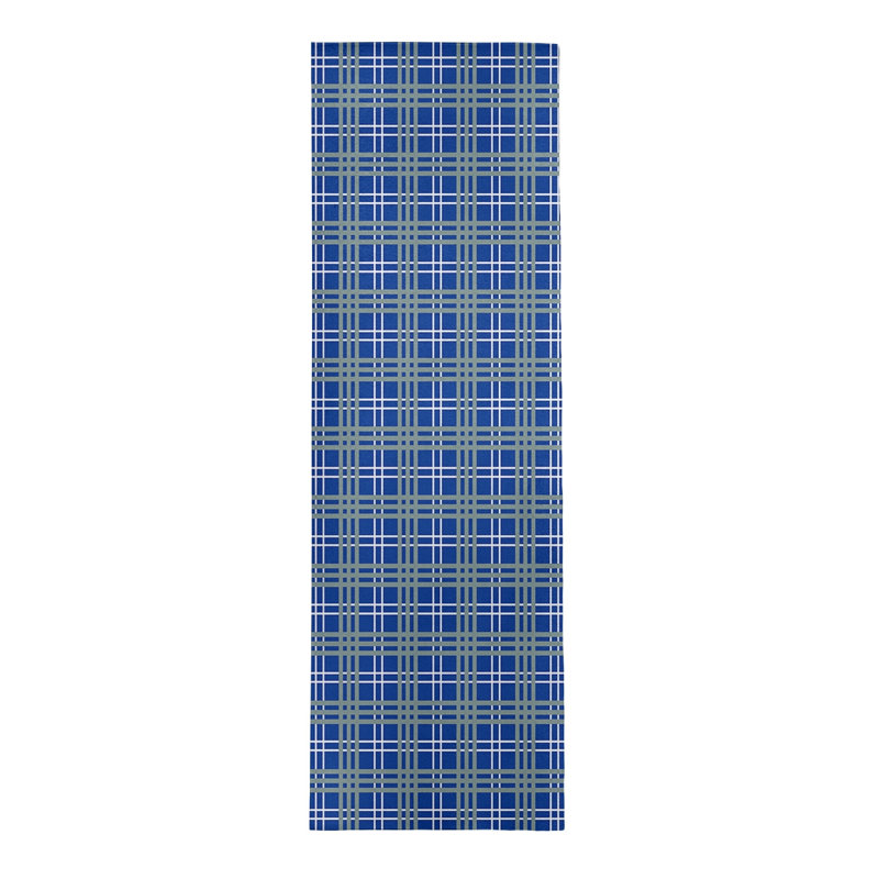 Plaid Indoor Rug, Runner 2'6" x 8'