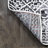 Maidste Moroccan Geometric Distressed Ivory/Black Rug-518722798