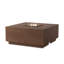 Donovan Square Concrete Natural Gas Fire Pit Table-1123369089