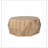 38.58"Three-dimensional Embossed Pattern Design American Retro Style Coffee Table