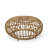 Boho Faux Rattan Coffee Table, 29.5" W - Handcrafted Polyethylene Rattan, Indoor/Outdoor Use