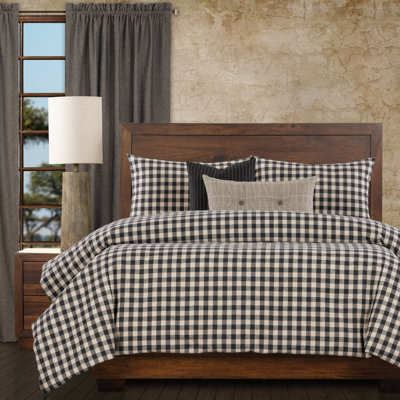 Outdoorsman Cotton Blend Geometric Shapes Duvet Cover & Insert Set