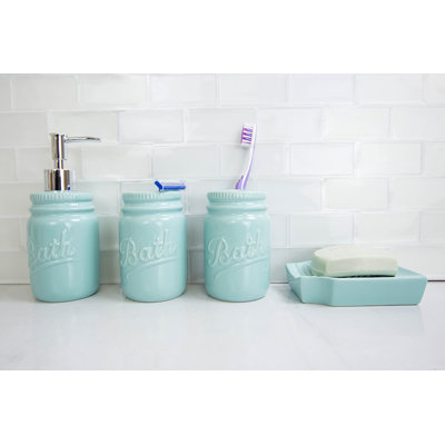 Ensemble d'accessoires de salle de bain 4 pièces Alyssa