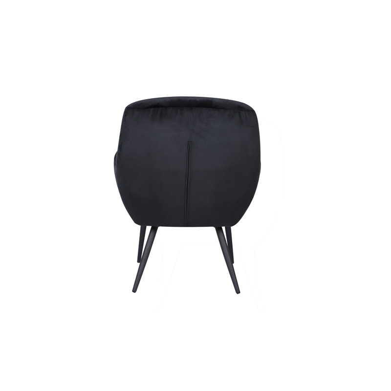 Upholstered Side Chair, Onyx