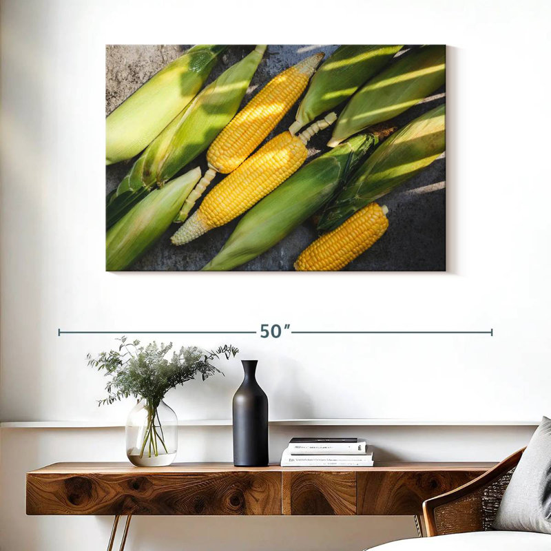 Harnek Fresh Corn, 26" H x 39" W