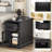 Binyameen 1 Drawer Nightstand for Bedroom with Storage and Built-in outlets