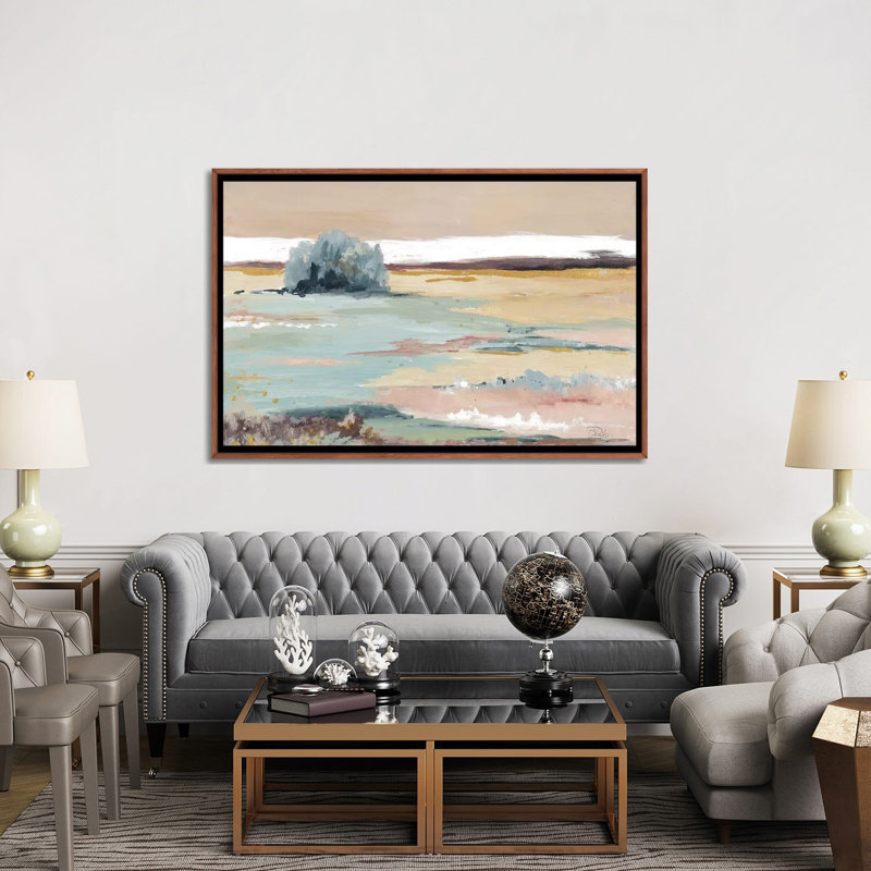 «Nice and Calm» par Patricia Pinto - reproduction d'art, Toile tendue, Pas de tapis, H 60 po x l 40po x P 1,5 po
