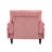 Chenille Fabric Chaise Lounge Recliner Single Sofa Living Room Bedroom Rest Chair-1884570605