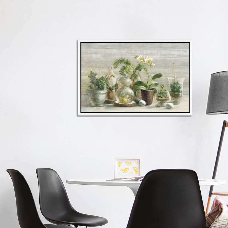 Danhui Nai - Print on Canvas, 101.6 cm H x 66.04 cm W, White Floater Framed