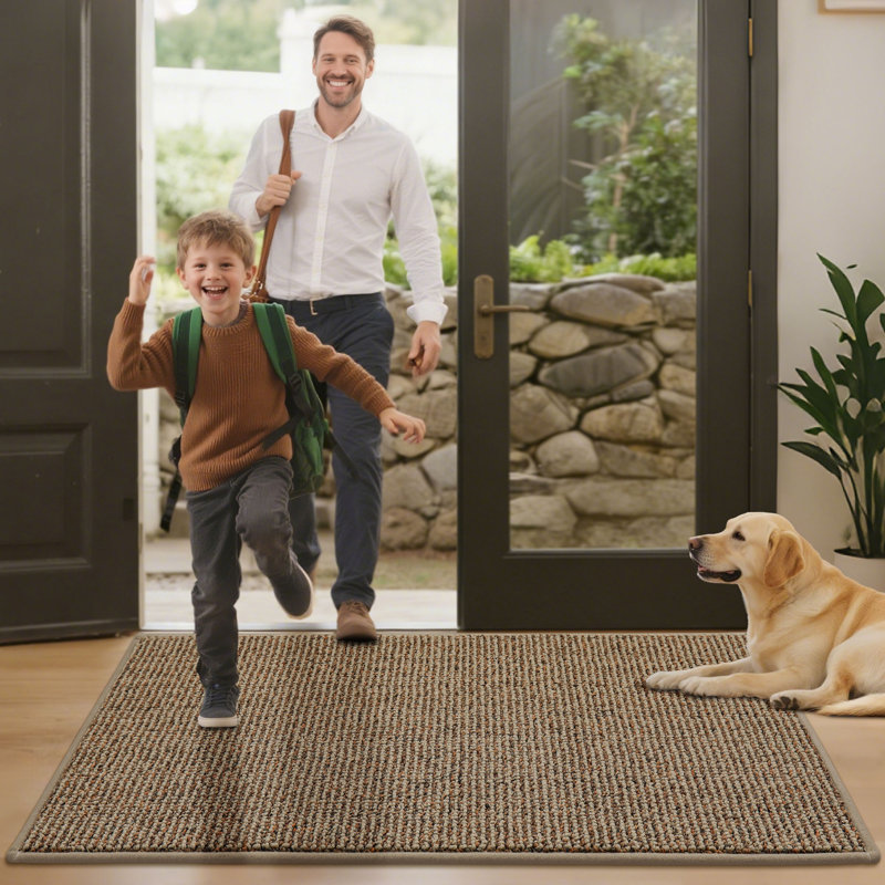 Paillasson Bukvice, Beige, L 36 po x L 60 po