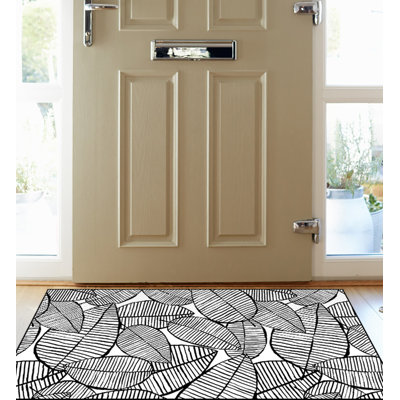 Brophy Vinyl Machine Printed Area Rug