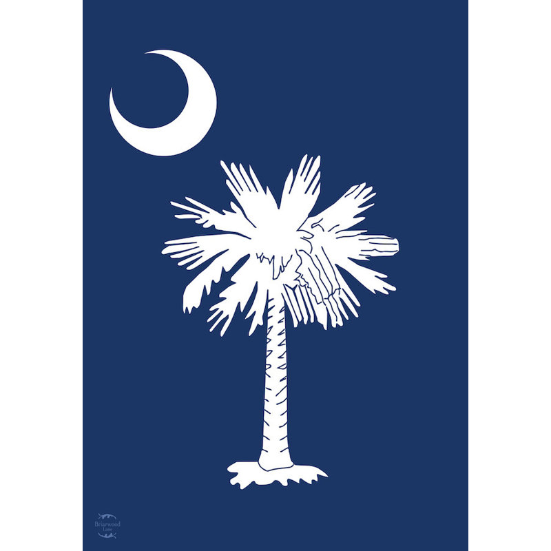 Drapeau de South Carolina Palm Tree House