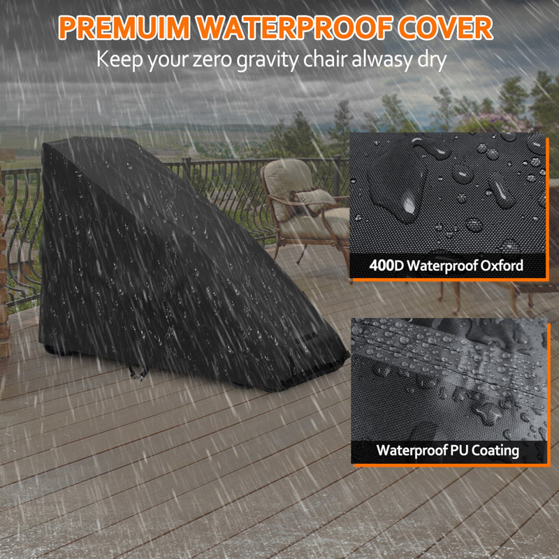 Housse de chaise longue pliante imperméable Zero Gravity