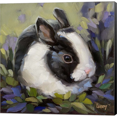 " Blueberry Bunny " by Andrea Lavery Painting Print