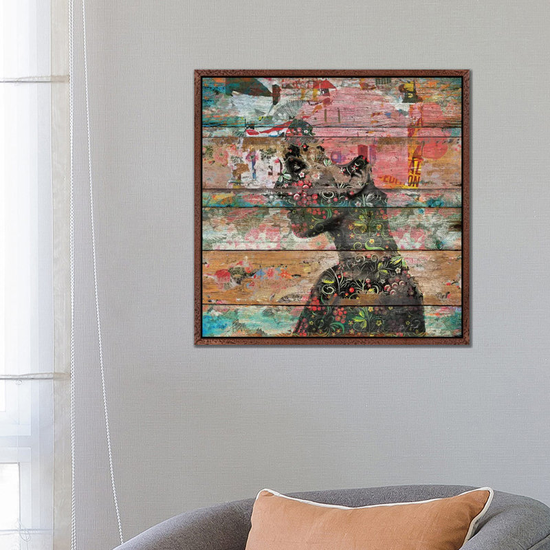 Diego Tirigall - Print on Canvas, 66.04 cm H x 66.04 cm W, Classic Wood Floater Framed