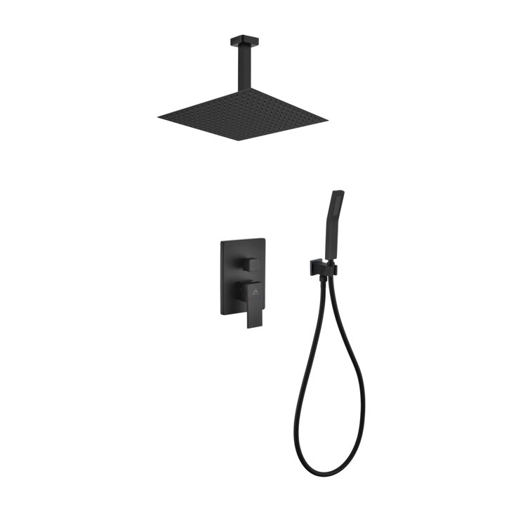 Aqua Piazza Complete Shower System with Rough in-Valve