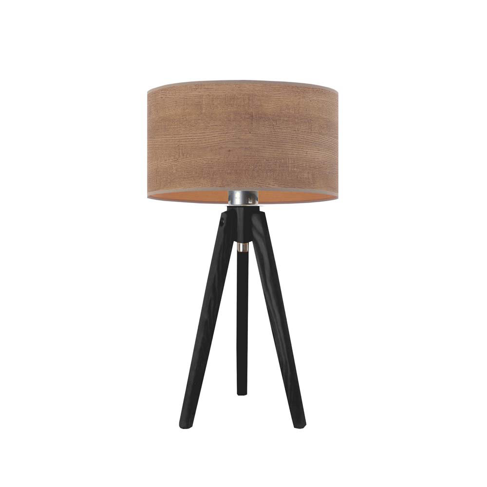 Turner Wood Tripod Lamp