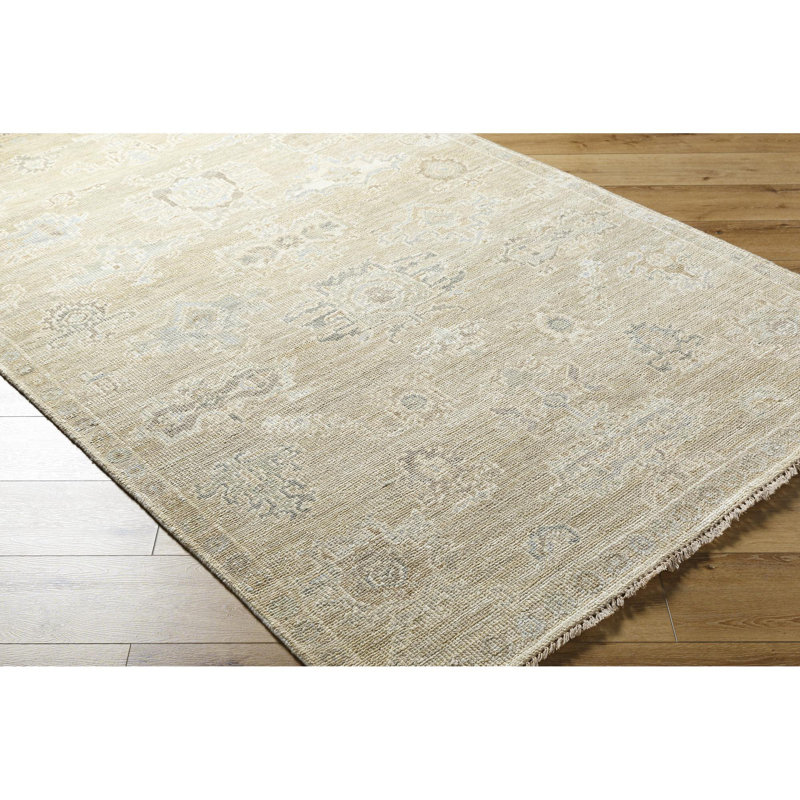 Rectangle Antalya Wool Area Rug, Rectangle 10' x 14'
