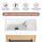 16'' Single Bathroom Vanity with Ceramic Top-338455562